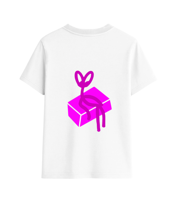 Tee Shirt BRIQUE BLANC - POP UP TOULOUSE