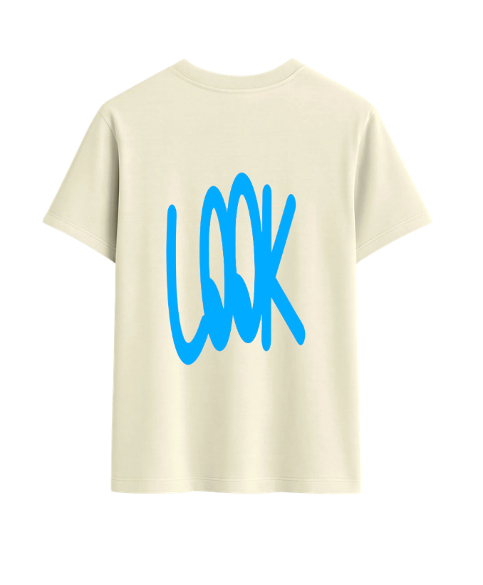 Tee Shirt LOOK BEIGE - POP UP TOULOUSE