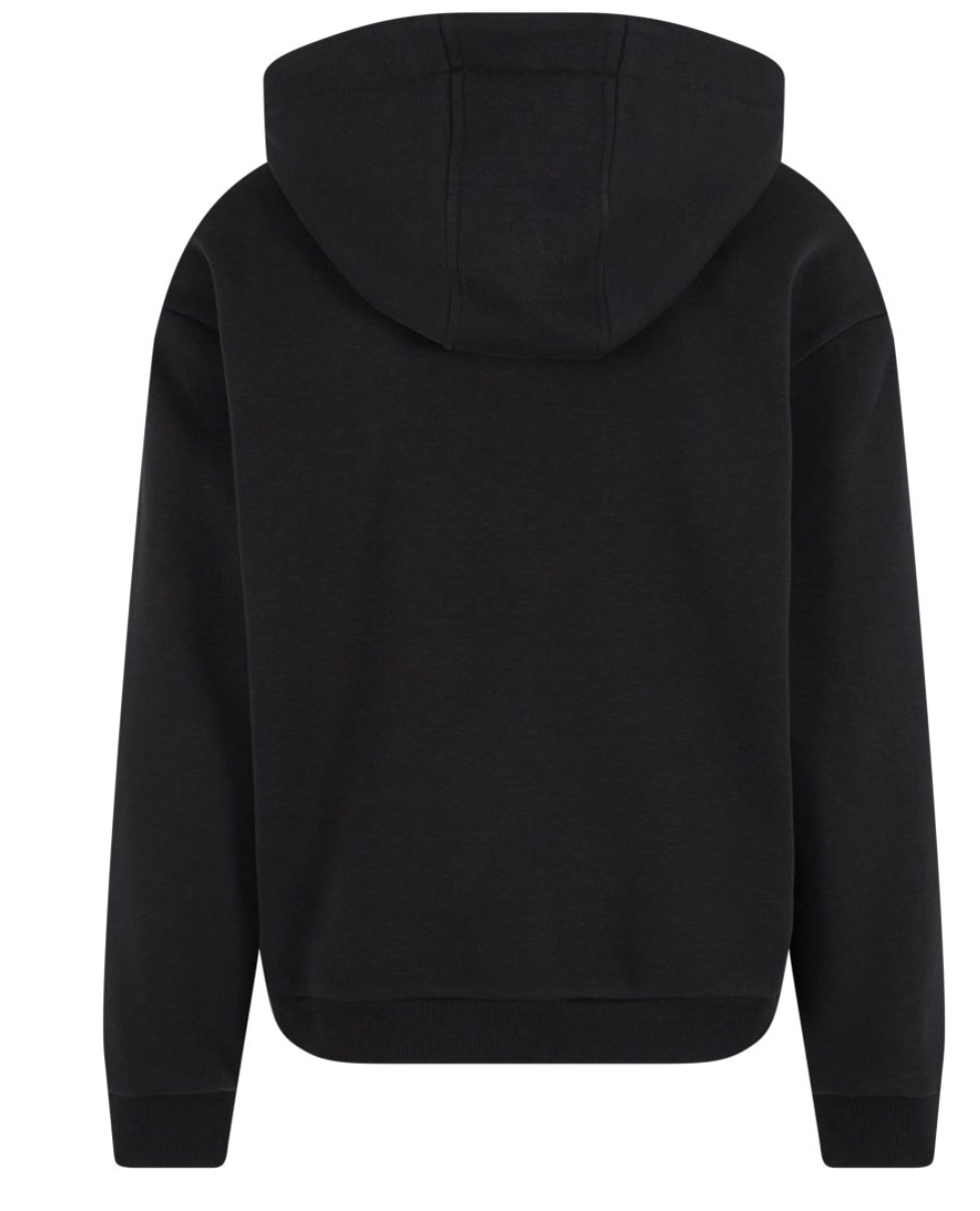 HOODIE LES YEUX JAUNES (NOIR) - POP UP TOULOUSE